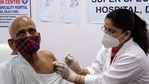 The 308 vaccination sites are located in 192 hospitals across the city – 136 private hospitals that can charge up to <span class='webrupee'>₹</span>250 for each jab and 56 government hospitals where the shot will be administered for free.(Bloomberg) The 308 vaccination sites are located in 192 hospitals across the city – 136 private hospitals that can charge up to <span class='webrupee'>₹</span>250 for each jab and 56 government hospitals where the shot will be administered for free.(Bloomberg)