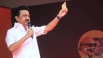 File photo: DMK president MK Stalin.(PTI) File photo: DMK president MK Stalin.(PTI)