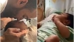 Anita Hassanandani and Rohit Reddy welcomed baby Aaravv in February. Anita Hassanandani and Rohit Reddy welcomed baby Aaravv in February.