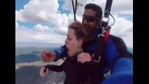 The image shows Ray proposing to Katie.(Instagram/@wingmanskydive) The image shows Ray proposing to Katie.(Instagram/@wingmanskydive)