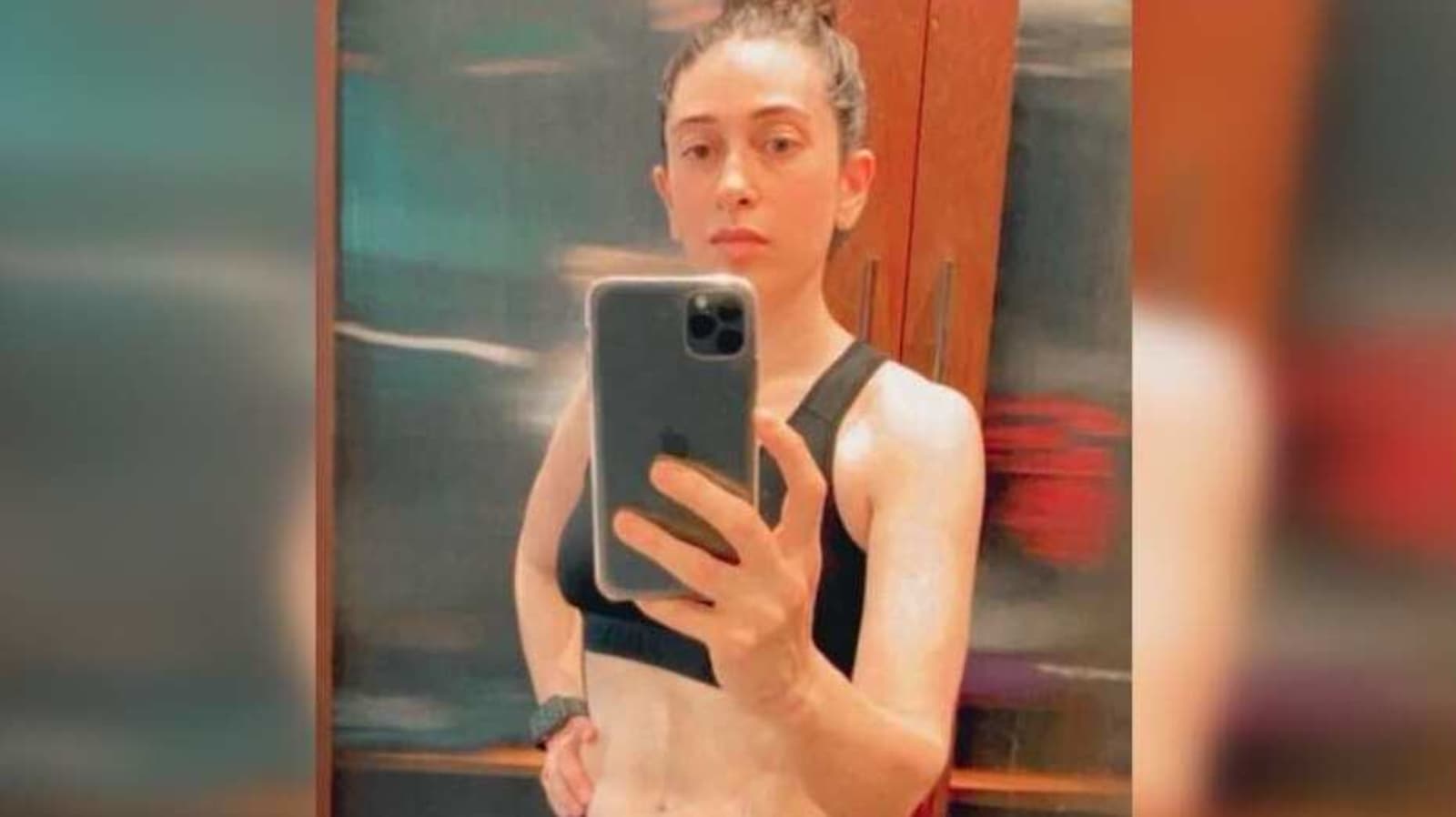 Karisma Kapoor made a case for neon sports bras with her International Yoga  Day post
