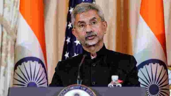 External affairs minister S Jaishankar. (REUTERS)