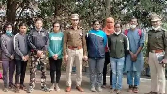 Out of the 13, nine were recruited from Raipur range and 20 people had appeared for the exam.(Photo: Vidhya Rajput) Out of the 13, nine were recruited from Raipur range and 20 people had appeared for the exam.(Photo: Vidhya Rajput)