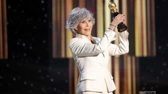 Veteran actor-activist Jane Fonda, who was awarded the Cecil B DeMille Award for her lasting impact in entertainment world, highlighted the need of diversity "So let's all of us make an effort to expand that tent so that everyone rises and gets a chance to be seen and heard," Fonda said in her acceptance speech.(Rich Polk / NBCUniversal / AFP)