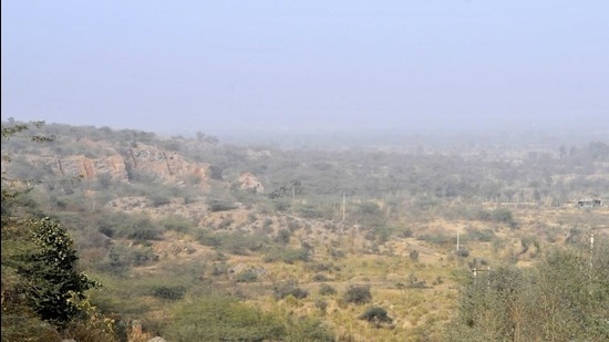 The SC order said that all mining activities in these areas will be suspended till statutory provisions for restoration and reclamation are complied with, particularly in cases where pits or quarries have been left abandoned. (HT archive) The SC order said that all mining activities in these areas will be suspended till statutory provisions for restoration and reclamation are complied with, particularly in cases where pits or quarries have been left abandoned. (HT archive)