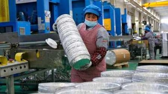 The ISM said its index of national factory activity rebounded to a reading of 60.8 last month from 58.7 in January. That was the highest level since February 2018.(via AP. Representative image) The ISM said its index of national factory activity rebounded to a reading of 60.8 last month from 58.7 in January. That was the highest level since February 2018.(via AP. Representative image)