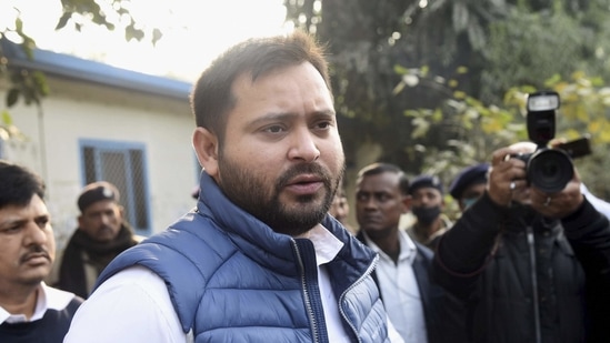 RJD leader Tejashwi Yadav.(PTI)