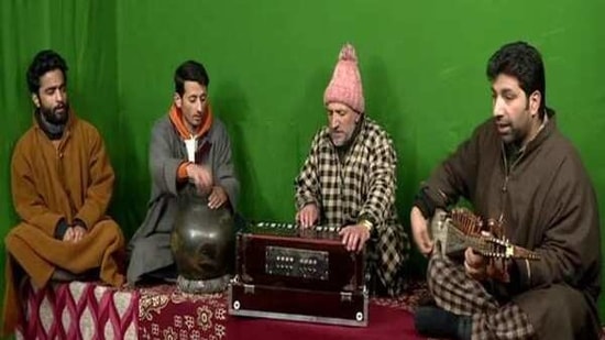 With the help of some senior folk singers, the young artistes are making musical albums in a private studio and selling them in the local market.(ANI) With the help of some senior folk singers, the young artistes are making musical albums in a private studio and selling them in the local market.(ANI)