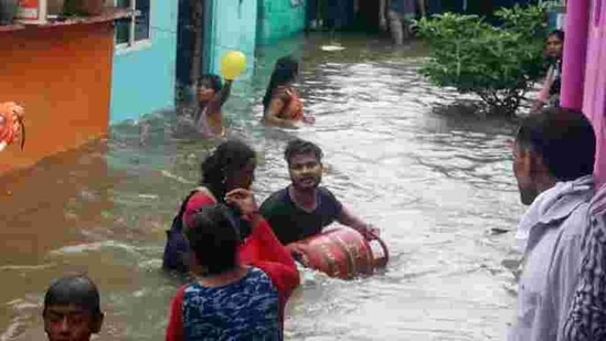 “The steep rise in extreme weather events in recent decades is mainly because of climate change,” said M Rajeevan, secretary, ministry of earth sciences and co-author.(ANI file photo. Representative image) “The steep rise in extreme weather events in recent decades is mainly because of climate change,” said M Rajeevan, secretary, ministry of earth sciences and co-author.(ANI file photo. Representative image)