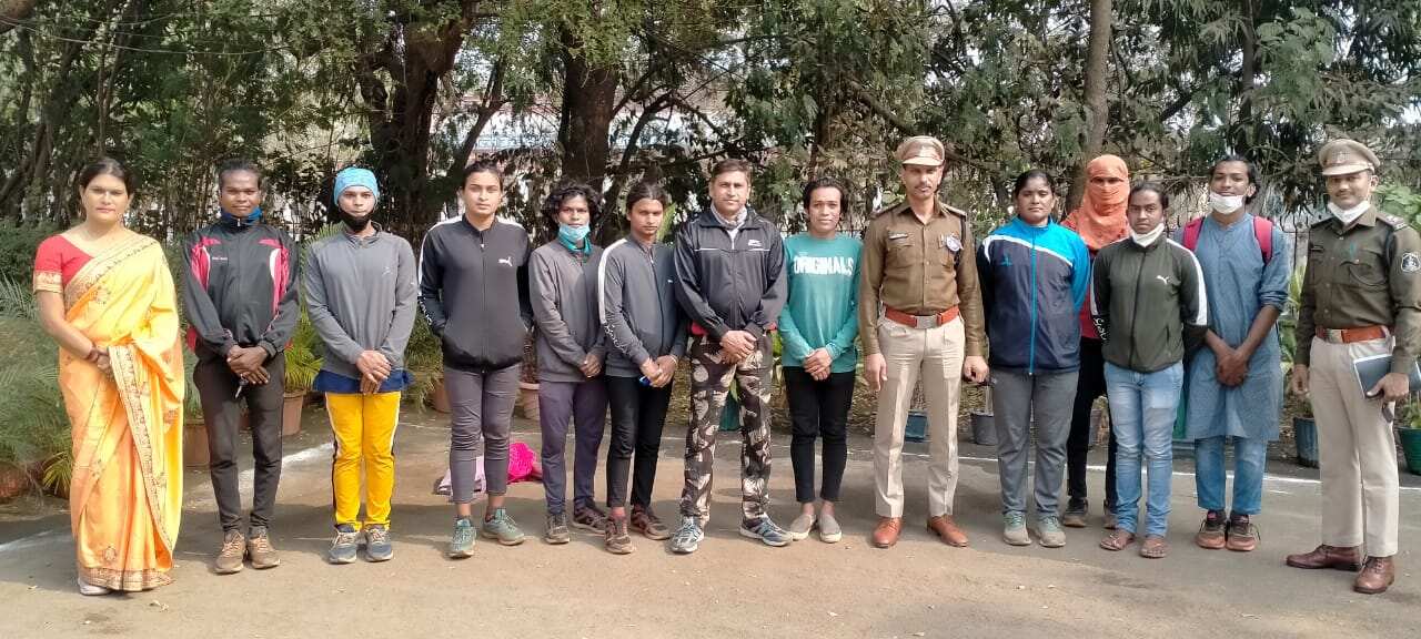 Some of the selected candidates. (Photo: Vidhya Rajput) Some of the selected candidates. (Photo: Vidhya Rajput)