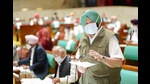 CM Capt Amarinder Singh speaking during the question hour on Tuesday. (HT Photo) CM Capt Amarinder Singh speaking during the question hour on Tuesday. (HT Photo)