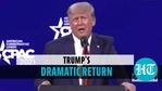 Trump attended an event organised by CPAC (Reuters) Trump attended an event organised by CPAC (Reuters)