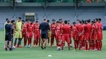 The Indian football team with coach Igor Stimac. (AIFF) The Indian football team with coach Igor Stimac. (AIFF)