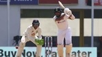 Cheteshwar Pujara in action against England. (BCCI) Cheteshwar Pujara in action against England. (BCCI)