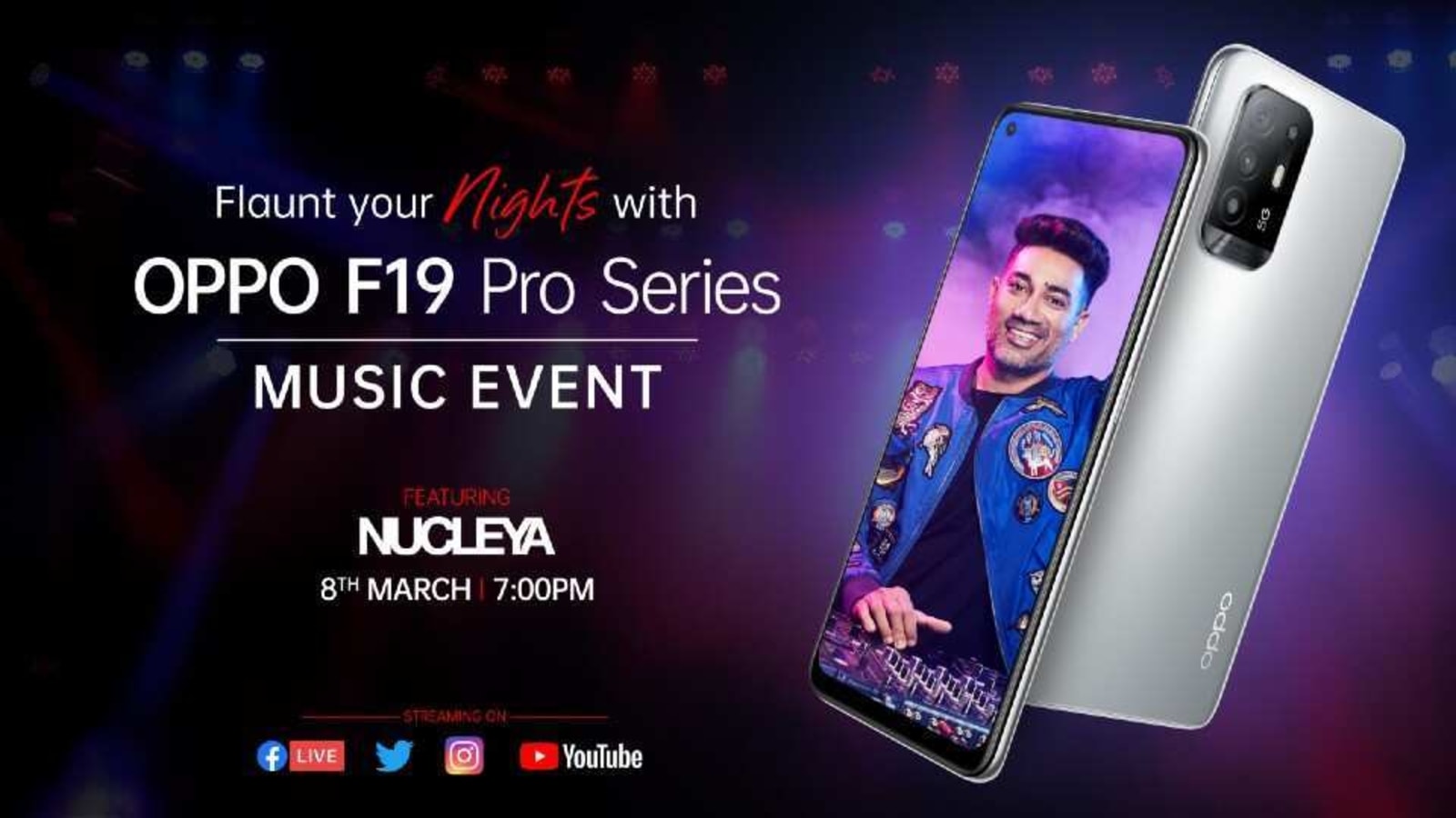 Flaunt your nights: OPPO F19 Pro+ 5G to revolutionize smartphone videography