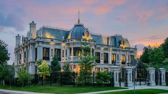 The house at 30 Fifeshire Rd. is built like a 17th century French palace. (Property Vision) The house at 30 Fifeshire Rd. is built like a 17th century French palace. (Property Vision)