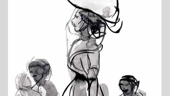 And artwork from Jatin Das's Exodus 2020.(Instagram) And artwork from Jatin Das's Exodus 2020.(Instagram)
