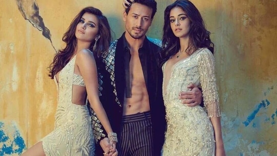 Tara Sutaria, Tiger Shroff and Ananya Panday(Instagram)