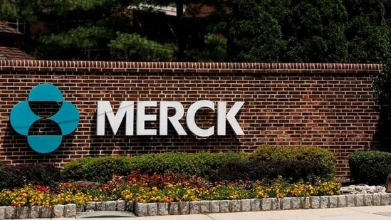 The Merck logo is seen at a gate to the Merck &amp; Co campus in Linden, New Jersey, US.(REUTERS)