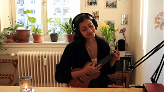 Singer-songwriter Tanmaya Bhatnagar performed as part of the virtual TEDx event held online recently.