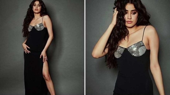Janhvi Kapoor slays in black dress(Instagram/ janhvikapoor)