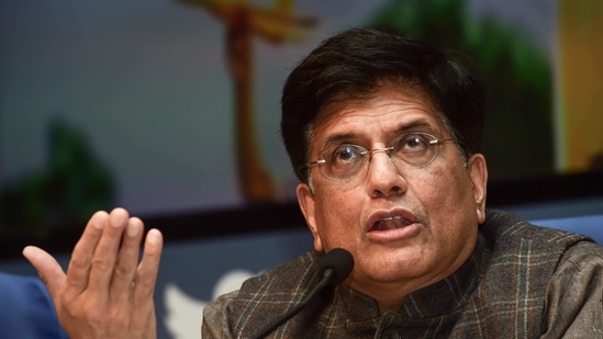 Commerce and Industry Minister Piyush Goyal.(PTI File Photo) Commerce and Industry Minister Piyush Goyal.(PTI File Photo)