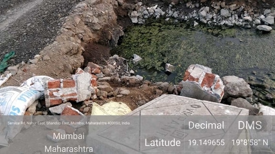 The environmentalist has submitted pictures and videos with location coordinates as evidence of illegal dumping. (Sourced Photo ) The environmentalist has submitted pictures and videos with location coordinates as evidence of illegal dumping. (Sourced Photo )