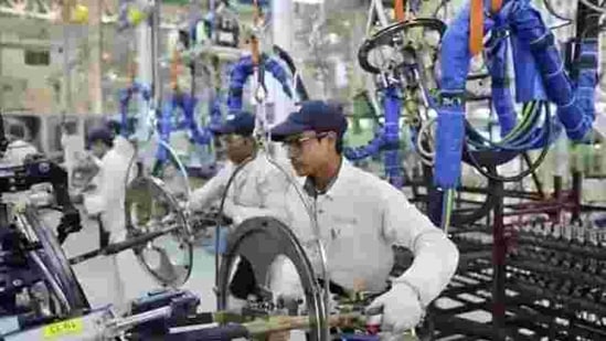 February data pointed to the strongest increase in input inventories in the survey history as firms reacted to rising production needs by lifting purchasing activity.(Reuters file photo. Representative image) February data pointed to the strongest increase in input inventories in the survey history as firms reacted to rising production needs by lifting purchasing activity.(Reuters file photo. Representative image)