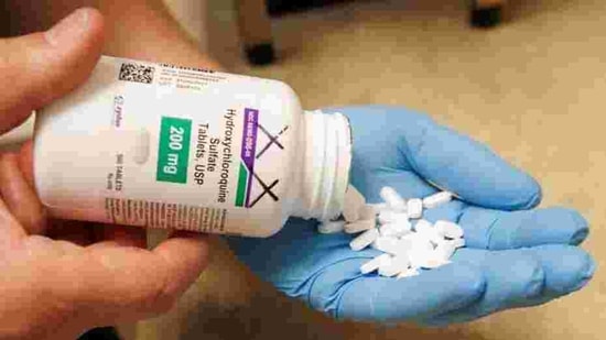 Hydroxychloroquine was touted as a Covid-19 treatment by former President Donald Trump and later deemed ineffective.(REUTERS) Hydroxychloroquine was touted as a Covid-19 treatment by former President Donald Trump and later deemed ineffective.(REUTERS)