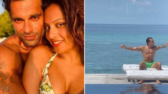 Bipasa Basu has been on vacation with Karan Singh Grover in Maldives.