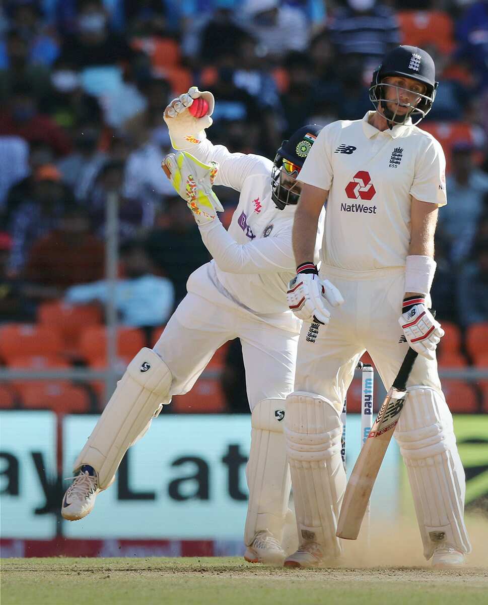 England Skipper Joe Root during the 2nd day of the 3rd Test Match in the series between India and England at Narendra Modi Stadium, Motera in Ahmedabad. ((ANI Photo/ECB Twitter)) England Skipper Joe Root during the 2nd day of the 3rd Test Match in the series between India and England at Narendra Modi Stadium, Motera in Ahmedabad. ((ANI Photo/ECB Twitter))