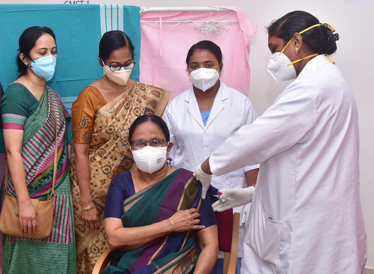 Kerala health minister KK Shailaja.