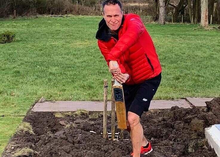 Former England captain Michael Vaughan posted this photo on Instagram (Instagram/Michael Vaughan)