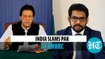 India slammed Pakistan and accused it of malicious propaganda against India at the UNHRC India slammed Pakistan and accused it of malicious propaganda against India at the UNHRC