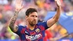 Lionel Messi waves to fans. (Getty Images) Lionel Messi waves to fans. (Getty Images)