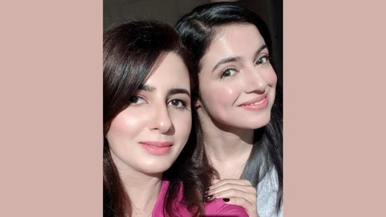 Reshu Malhotra with Divya Khosla Kumar Reshu Malhotra with Divya Khosla Kumar