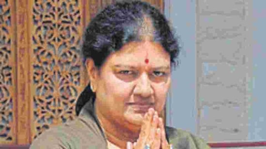 VK Sasikala. (File photo) VK Sasikala. (File photo)