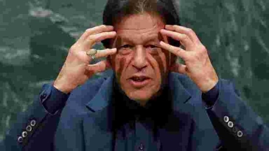 The defeat comes as a major setback for PM Khan’s government.(REUTERS) The defeat comes as a major setback for PM Khan’s government.(REUTERS)