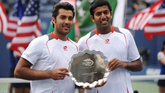 Rohan Bopanna (R) and Aisam-Ul-Haq Qureshi last played together in September 2014. (Getty Images) Rohan Bopanna (R) and Aisam-Ul-Haq Qureshi last played together in September 2014. (Getty Images)