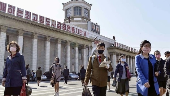 North Korea, which has yet to report any confirmed Covid-19 cases despite sharing a border with China, has imposed border closings.(Reuters file photo)