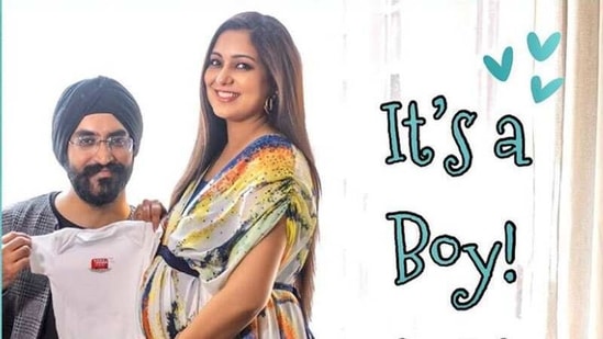 Harshdeep Kaur and husband Mankeet Singh have welcomed a baby boy. Harshdeep Kaur and husband Mankeet Singh have welcomed a baby boy.