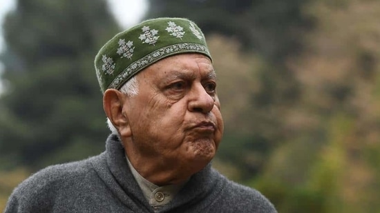 Jammu and Kashmir National Conference president Farooq Abdullah(AFP file) Jammu and Kashmir National Conference president Farooq Abdullah(AFP file)