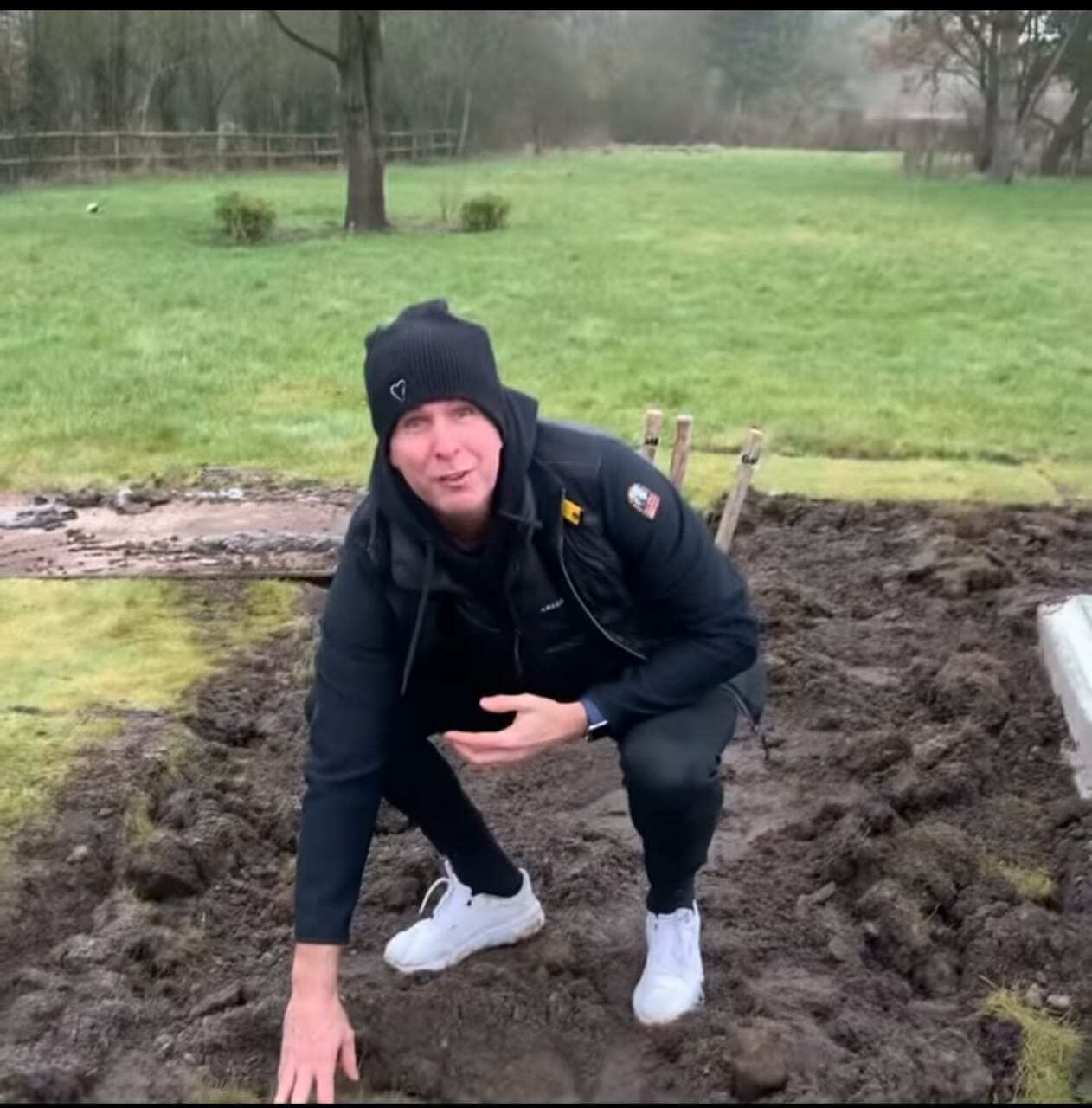 Michael Vaughan posted a video on Instqagram trolling the Ahmedabad pitch (Screengrab from Vaughan's video on Instagram) Michael Vaughan posted a video on Instqagram trolling the Ahmedabad pitch (Screengrab from Vaughan's video on Instagram)