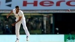 India's Axar Patel bowls during the 3rd day of the 2nd test match against England at MA Chidambaram Stadium, in Chennai.((ANI Photo/BCCI Twitter)) India's Axar Patel bowls during the 3rd day of the 2nd test match against England at MA Chidambaram Stadium, in Chennai.((ANI Photo/BCCI Twitter))