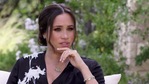 Meghan Markle in conversation with Oprah Winfrey. Meghan Markle in conversation with Oprah Winfrey.
