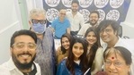 Raj Charaborty (left), a film director in Tollywood, was one of the participants in the crash course conducted by Derek O'Brien(https://twitter.com/iamrajchoco)