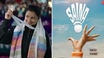 Parineeti Chopra plays the eponymous role in Saina. Parineeti Chopra plays the eponymous role in Saina.