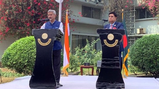 Jaishankar's visit to Bangladesh follows on the PM-level Virtual Summit in December last year and will also provide an opportunity to take stock of the progress in bilateral relations, the Ministry of External Affairs said in New Delhi on Wednesday.