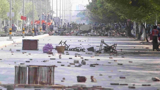 Police and soldiers opened fire with live rounds with little warning, witnesses said.(AP Photo) Police and soldiers opened fire with live rounds with little warning, witnesses said.(AP Photo)