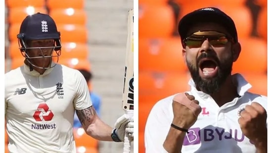 Ben Stokes and Virat Kohli.(BCCI) Ben Stokes and Virat Kohli.(BCCI)